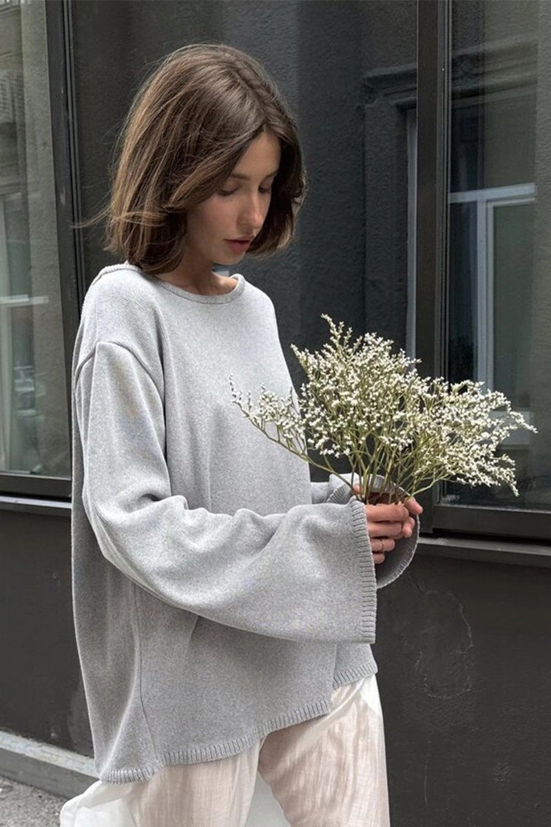 Josie V-ringad Cut-out Stickad Maxiklänning