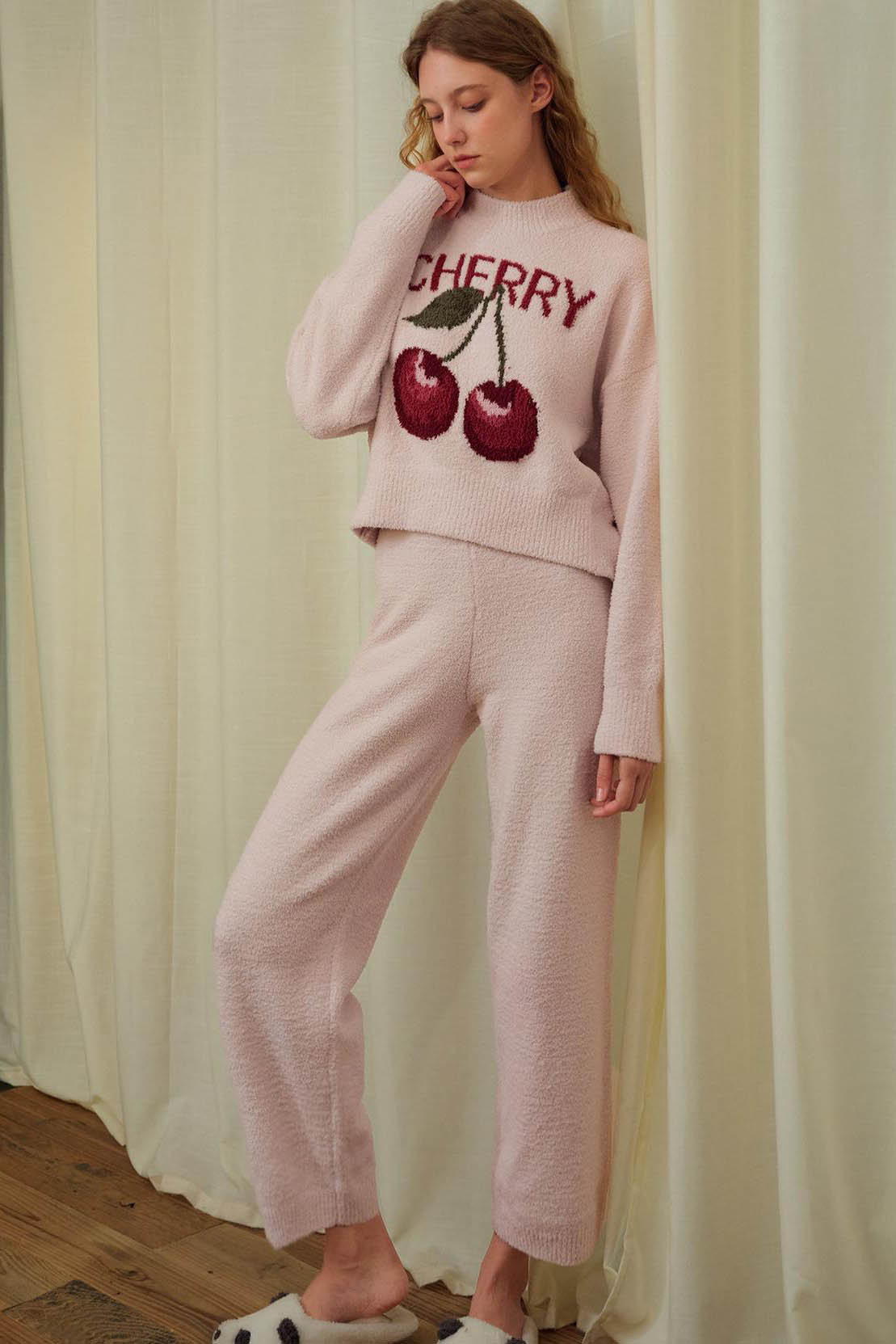 Soft Half Velvet Milk Cherry Set