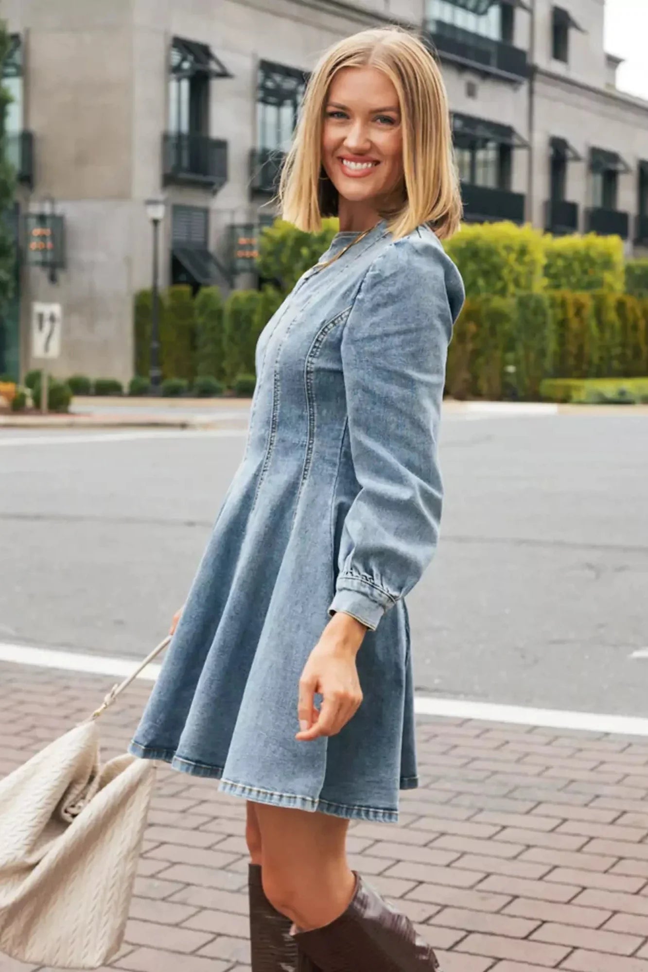 Rochie Mini Denim Darling