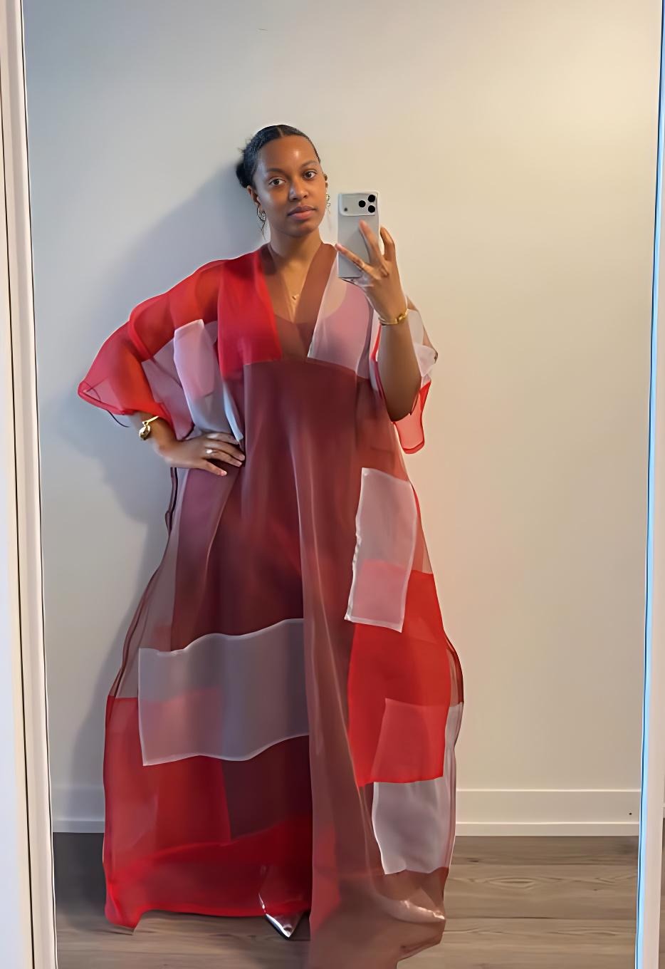 Halter rygfri zebra minikjole