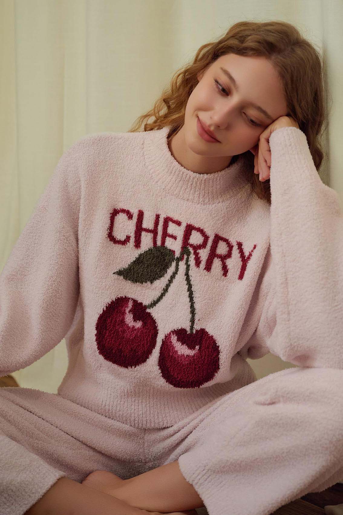 Soft Half Velvet Milk Cherry Set