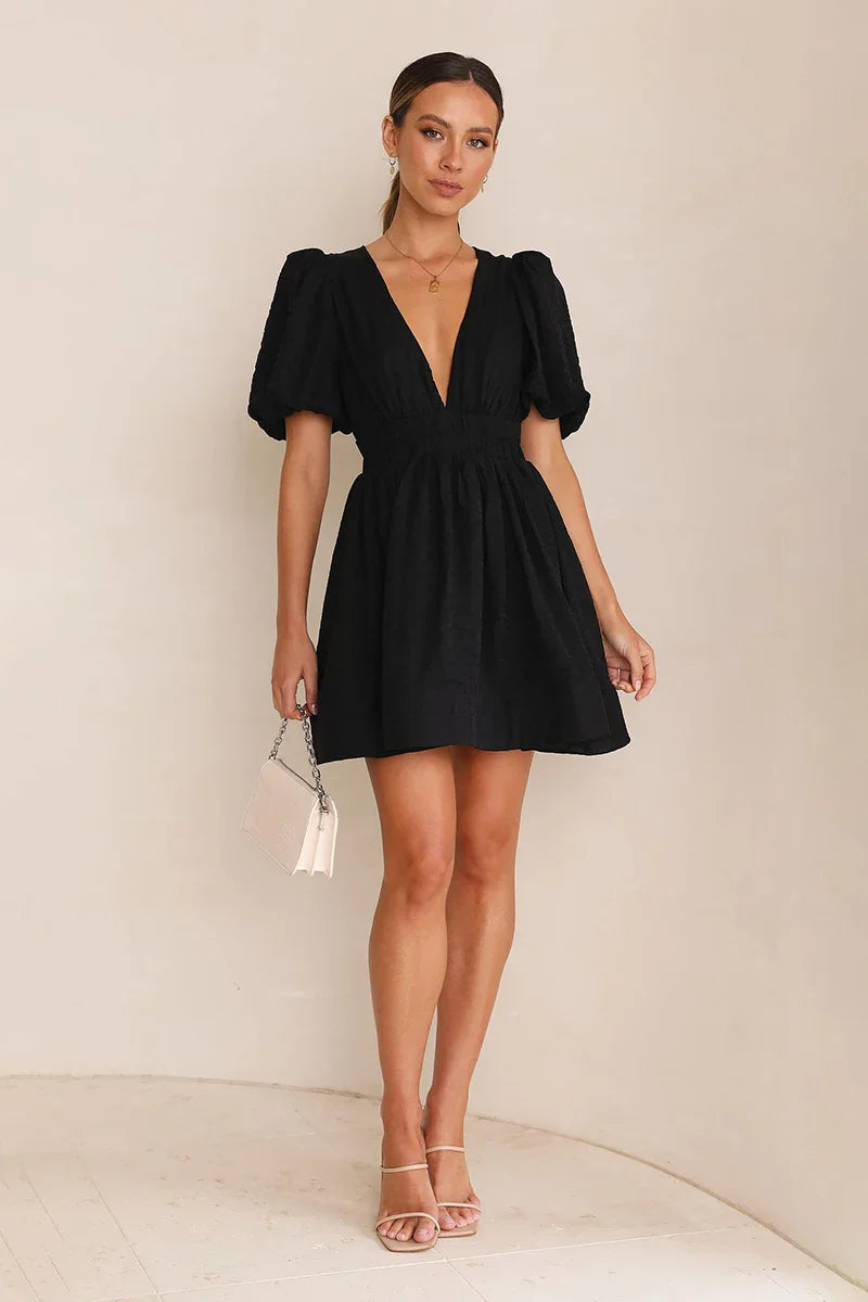 Rochie Mini Erin - Neagra