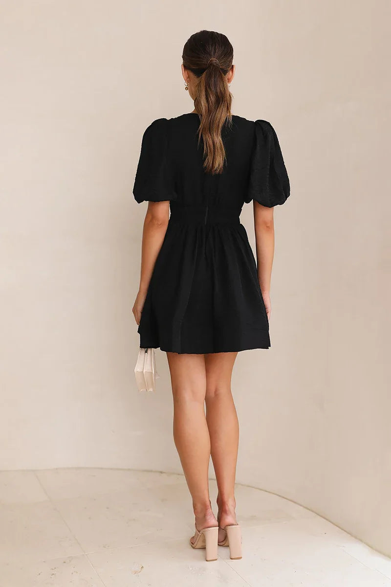 Rochie Mini Erin - Neagra