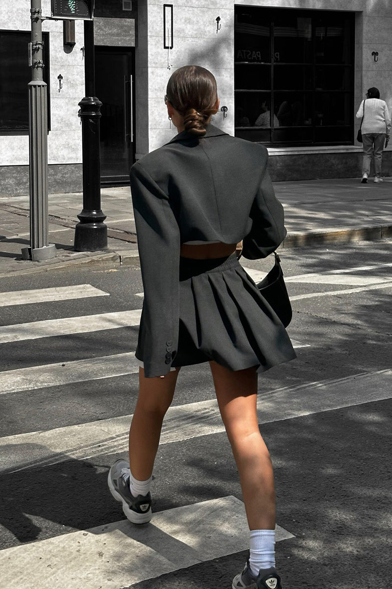 티아 미니 드레스 - 화이트