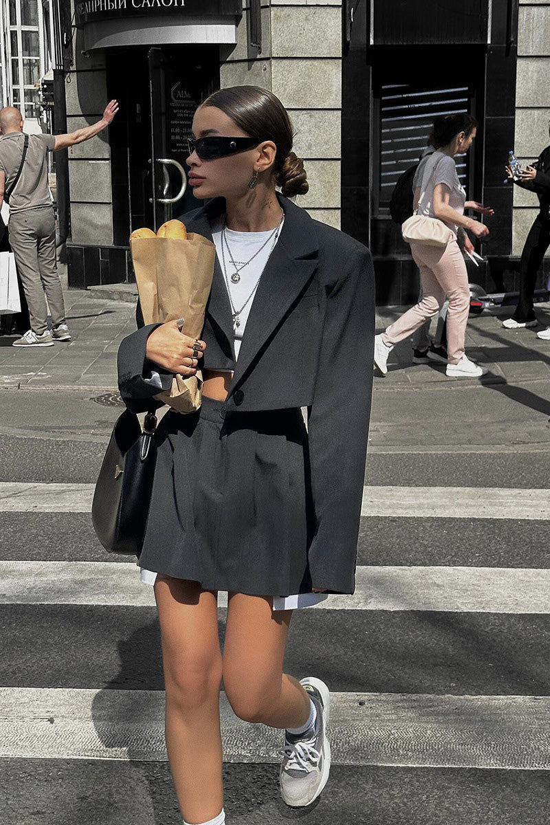 티아 미니 드레스 - 화이트