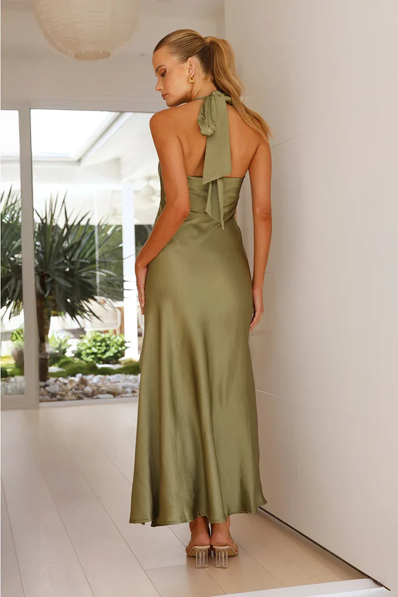 Sian Maxi Dress - Olive