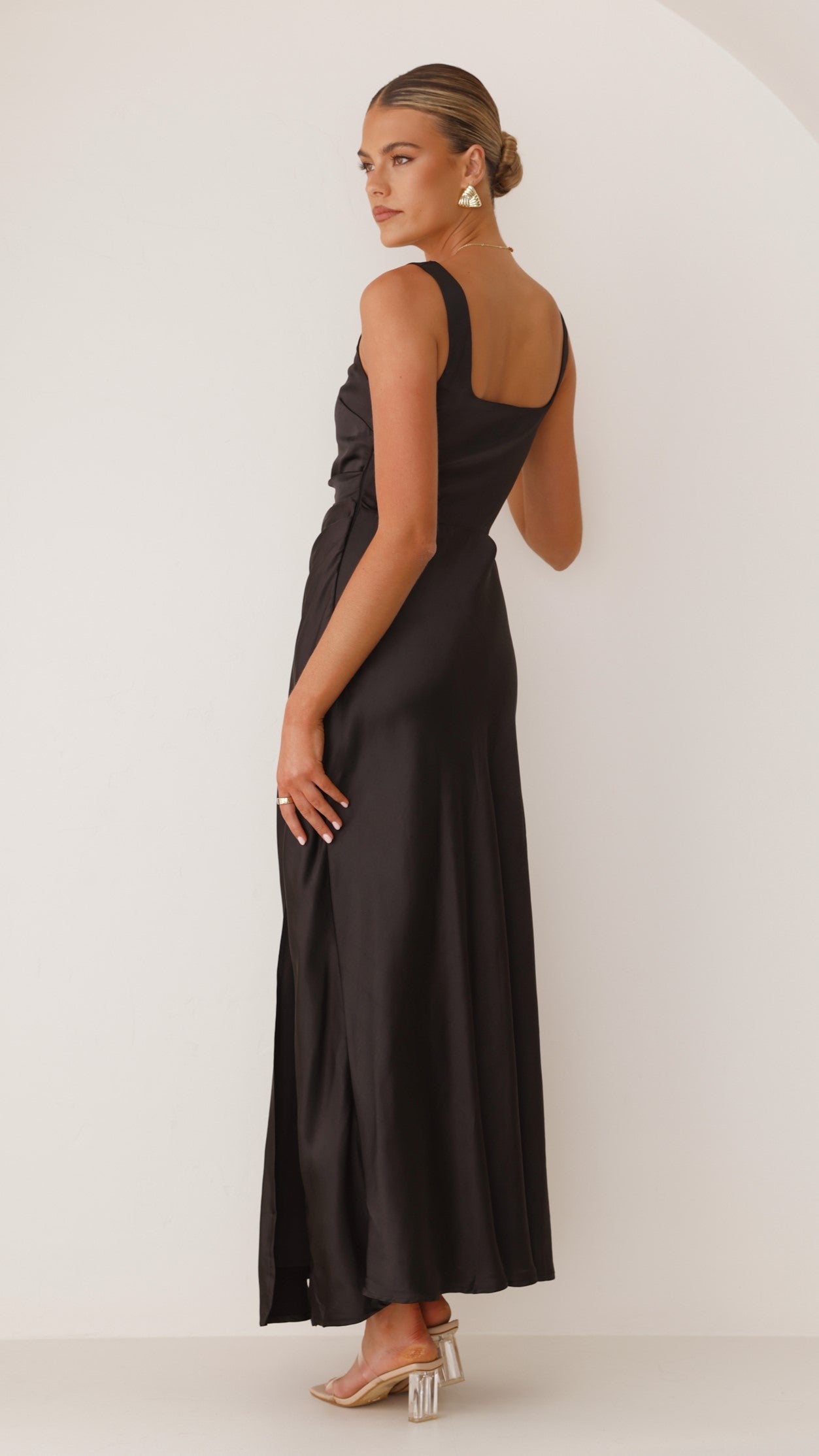 Alaria Maxi Dress - Black - Billy J