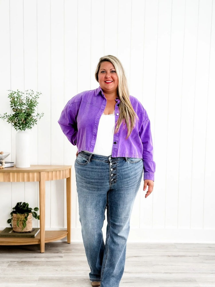 Jeans skinny classici con bottoni sul davanti