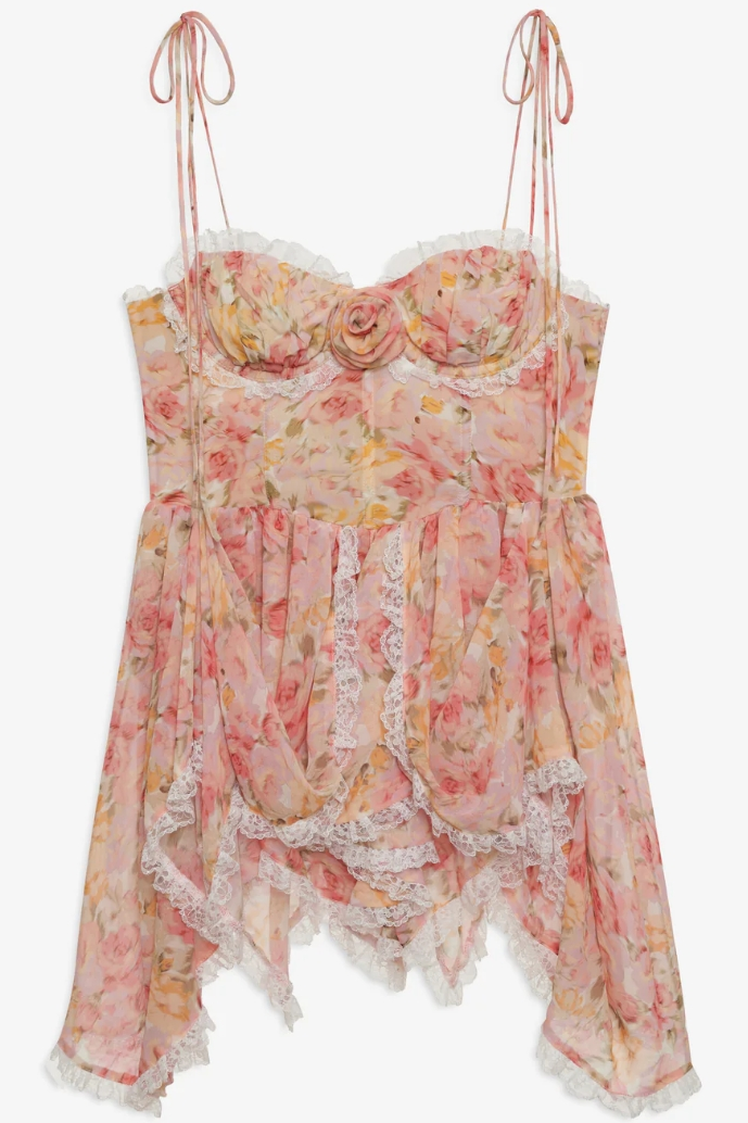 Elea Asymmetrical Mini Dress