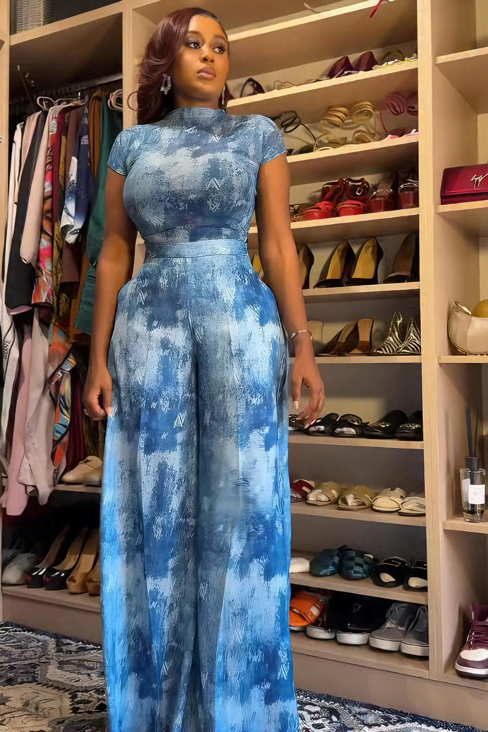 Arctic Dye Luxury Pants Set