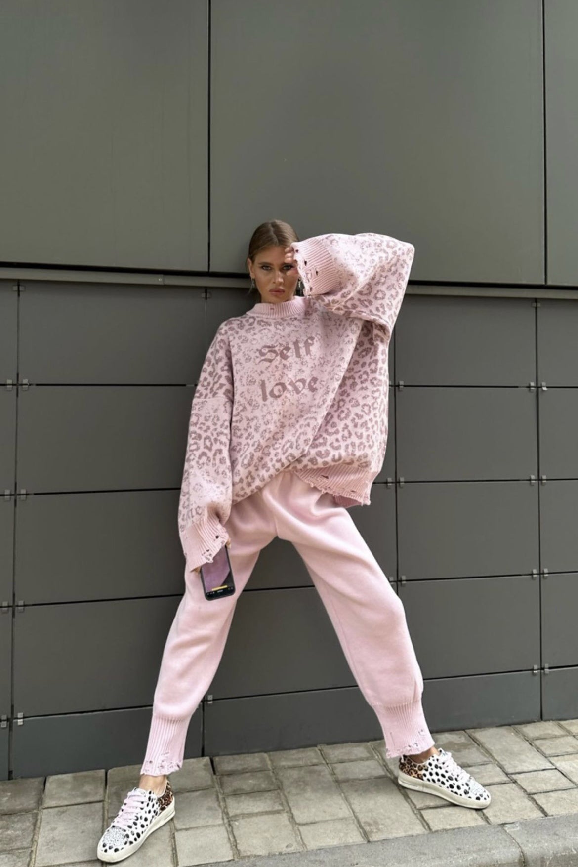 Oversize Streetwear Distressed Sweater