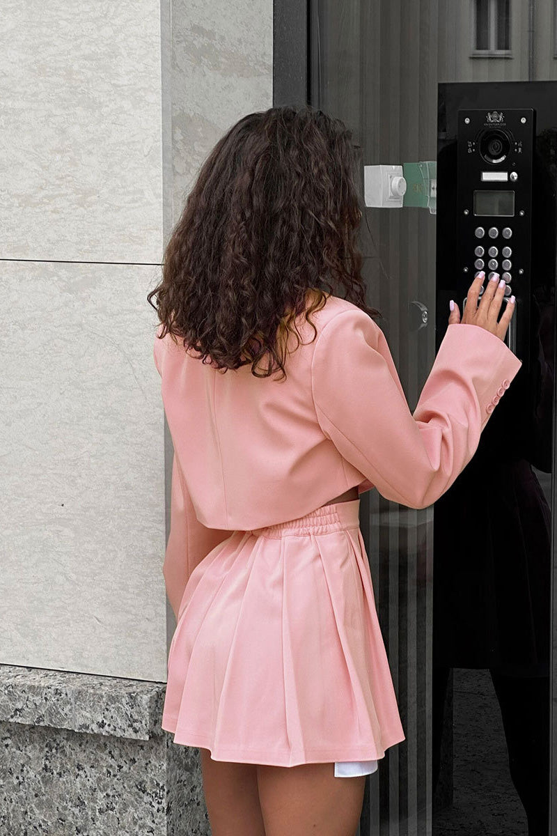 티아 미니 드레스 - 화이트