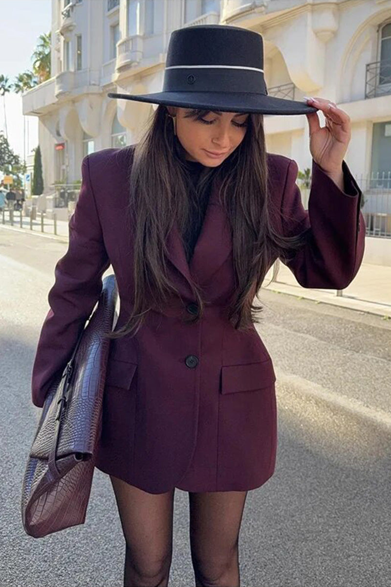 シア ミニドレス - ホワイト