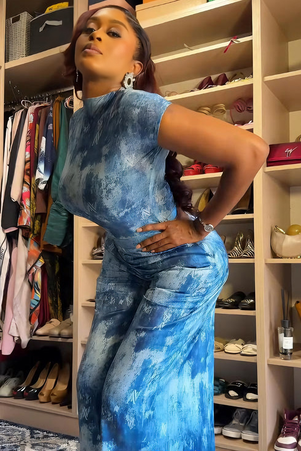 Arctic Dye Luxury Pants Set