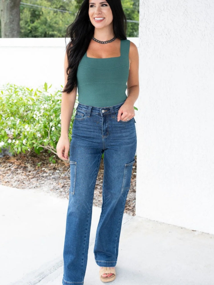 Multi-zak werkbroek jeans