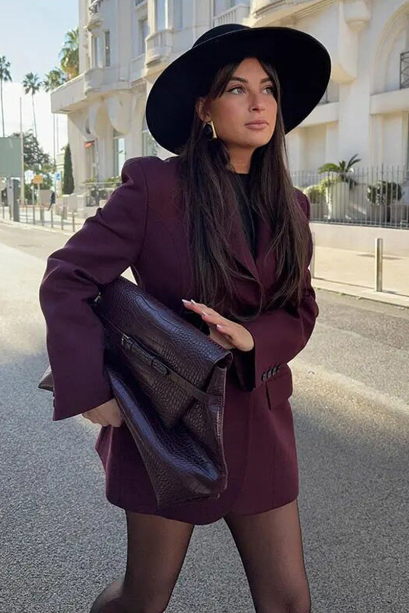 シア ミニドレス - ホワイト