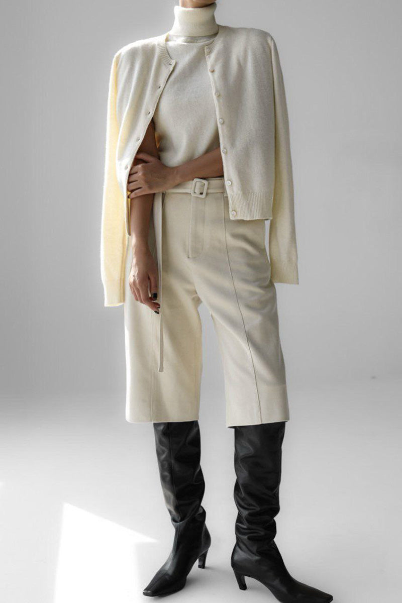 Josie V-ringad Cut-out Stickad Maxiklänning