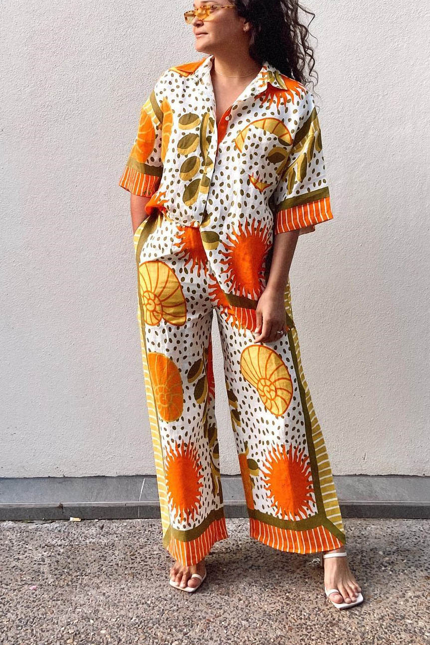 वसंत ग्रीष्म पुष्प आकस्मिक सेट