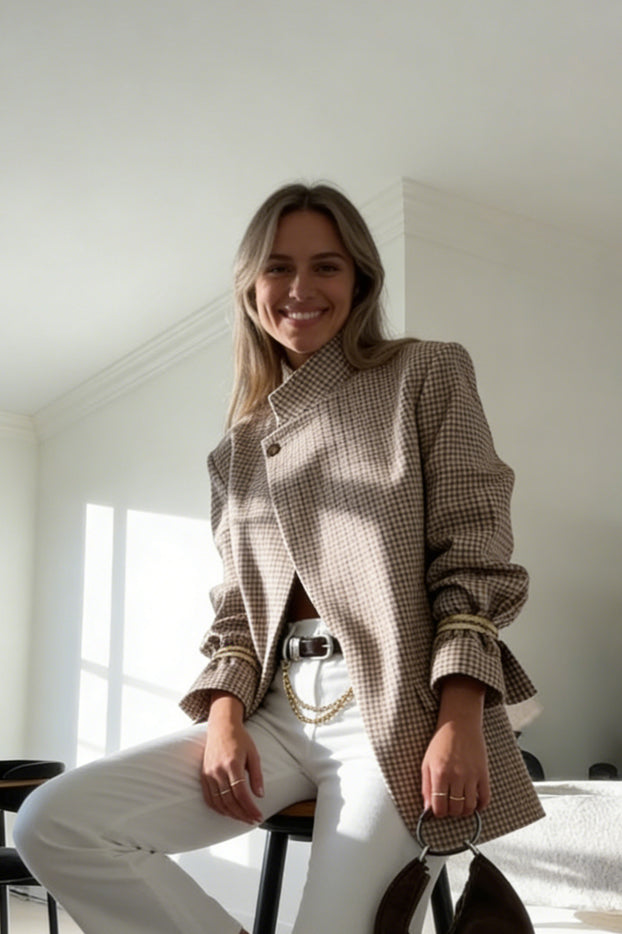 Luxe mouwloze maxi-jurk