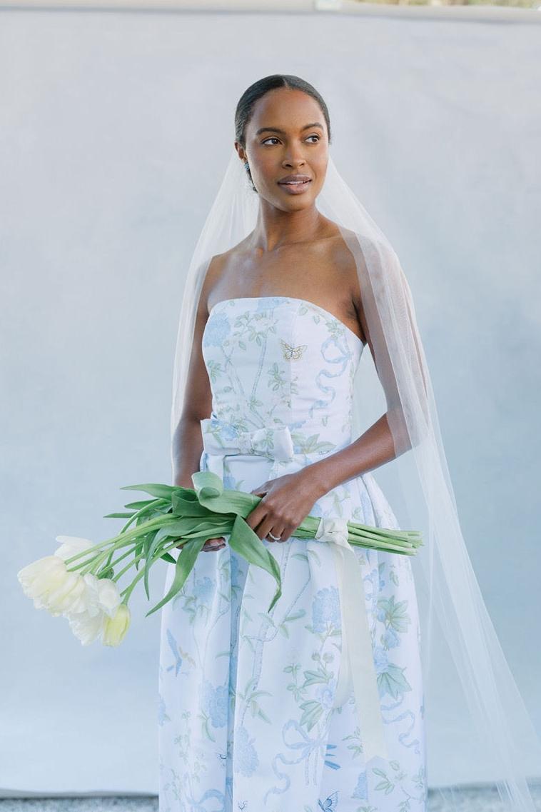 Elizabeth Butterfly Flower Maxi Dress