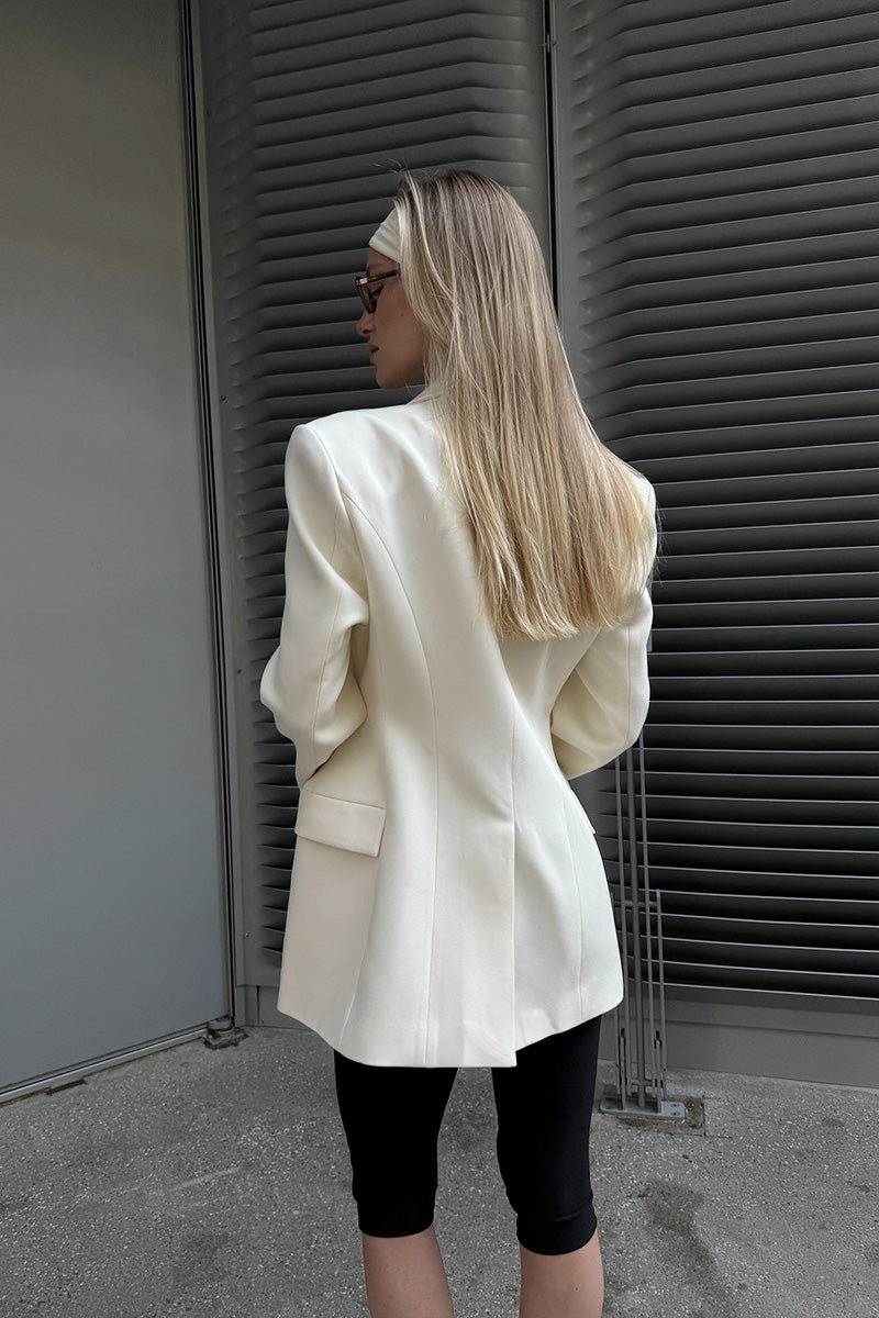 シア ミニドレス - ホワイト