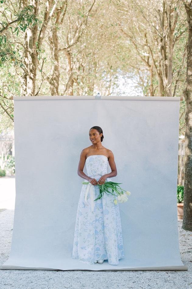 Elizabeth Butterfly Flower Maxi Dress