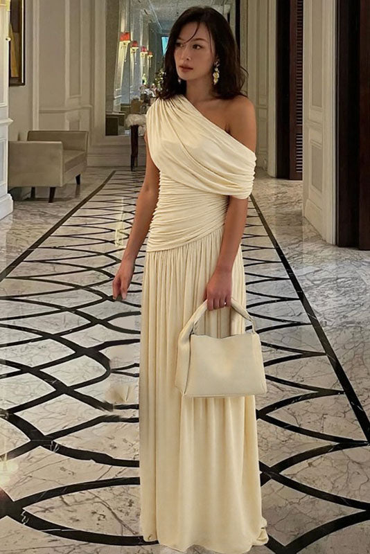 Abito Maxi V Plunging Lavinia