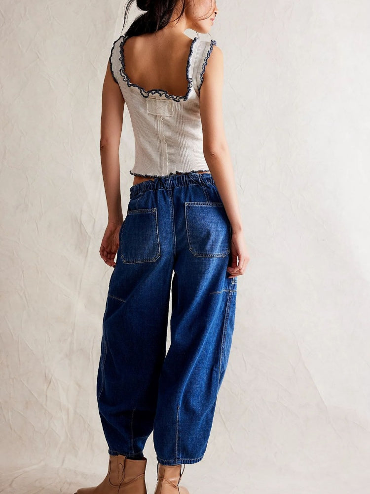Jeans Boyfriend a Vita Comoda