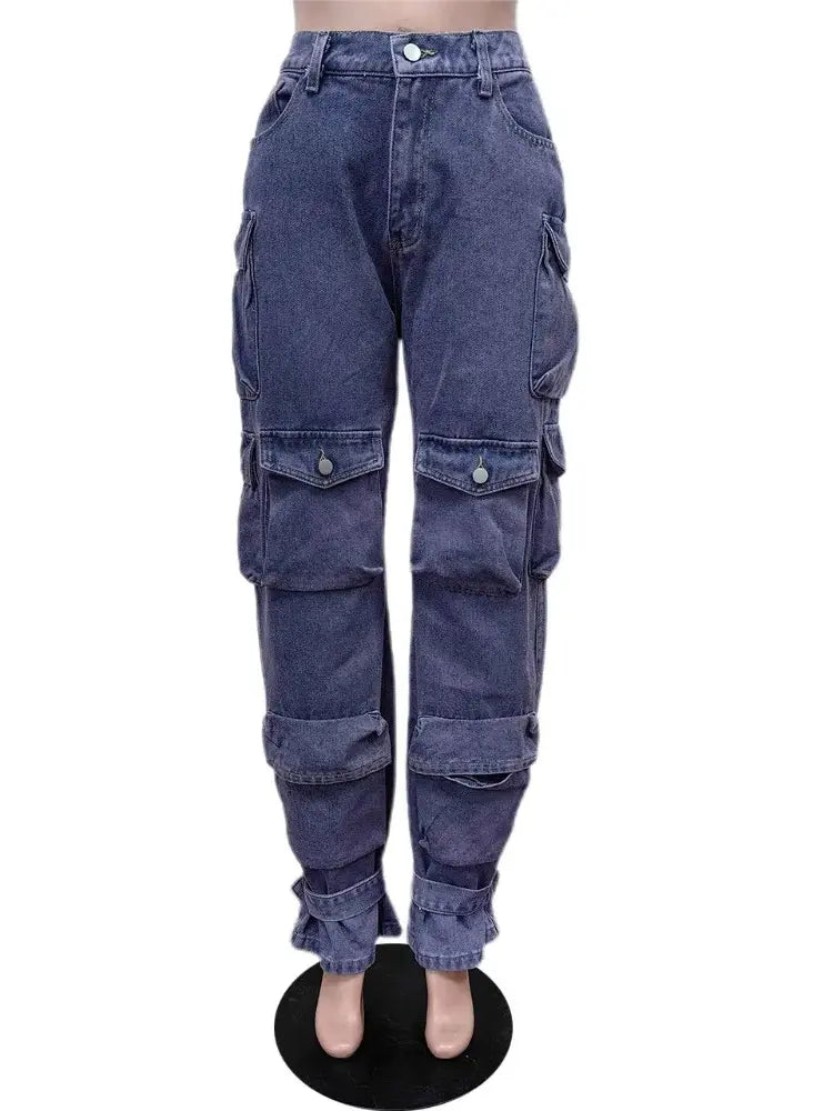 Streetstyle Cargo-Jeans