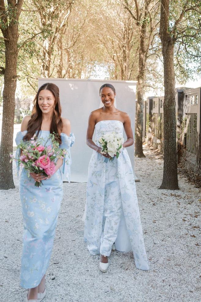 Elizabeth Butterfly Flower Maxi Dress