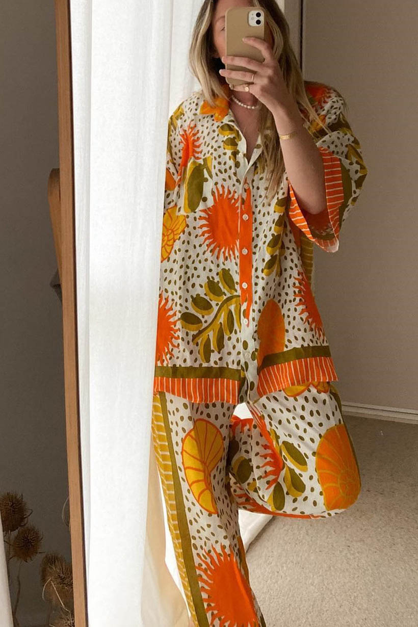 वसंत ग्रीष्म पुष्प आकस्मिक सेट