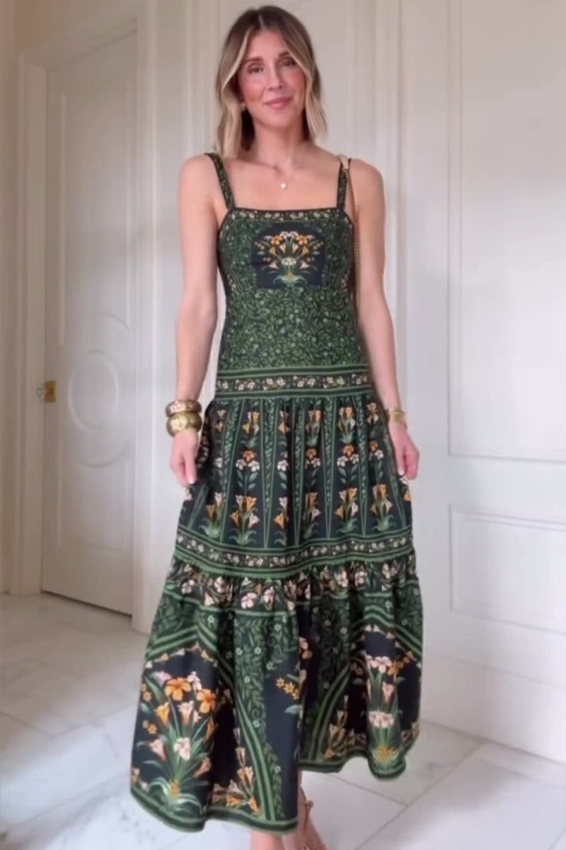 Strappy Sleeveless Midi Dress