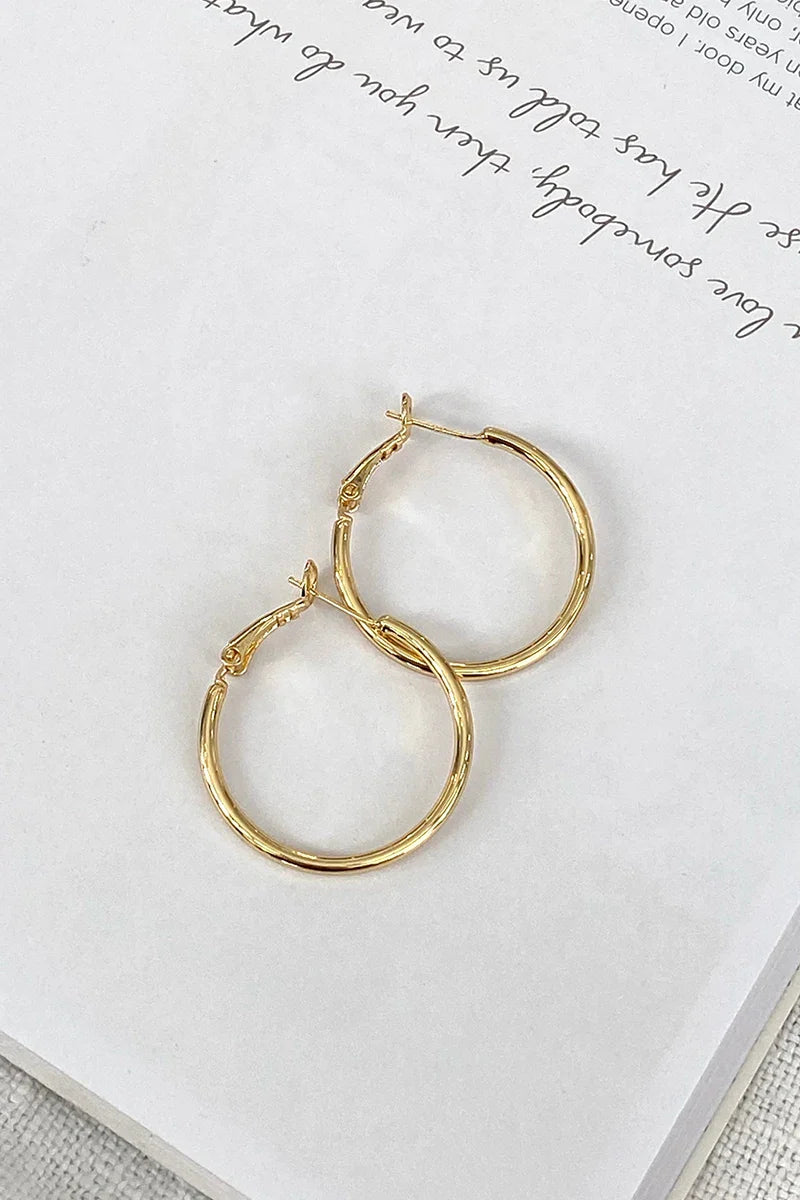 Leni Hoops - Gold