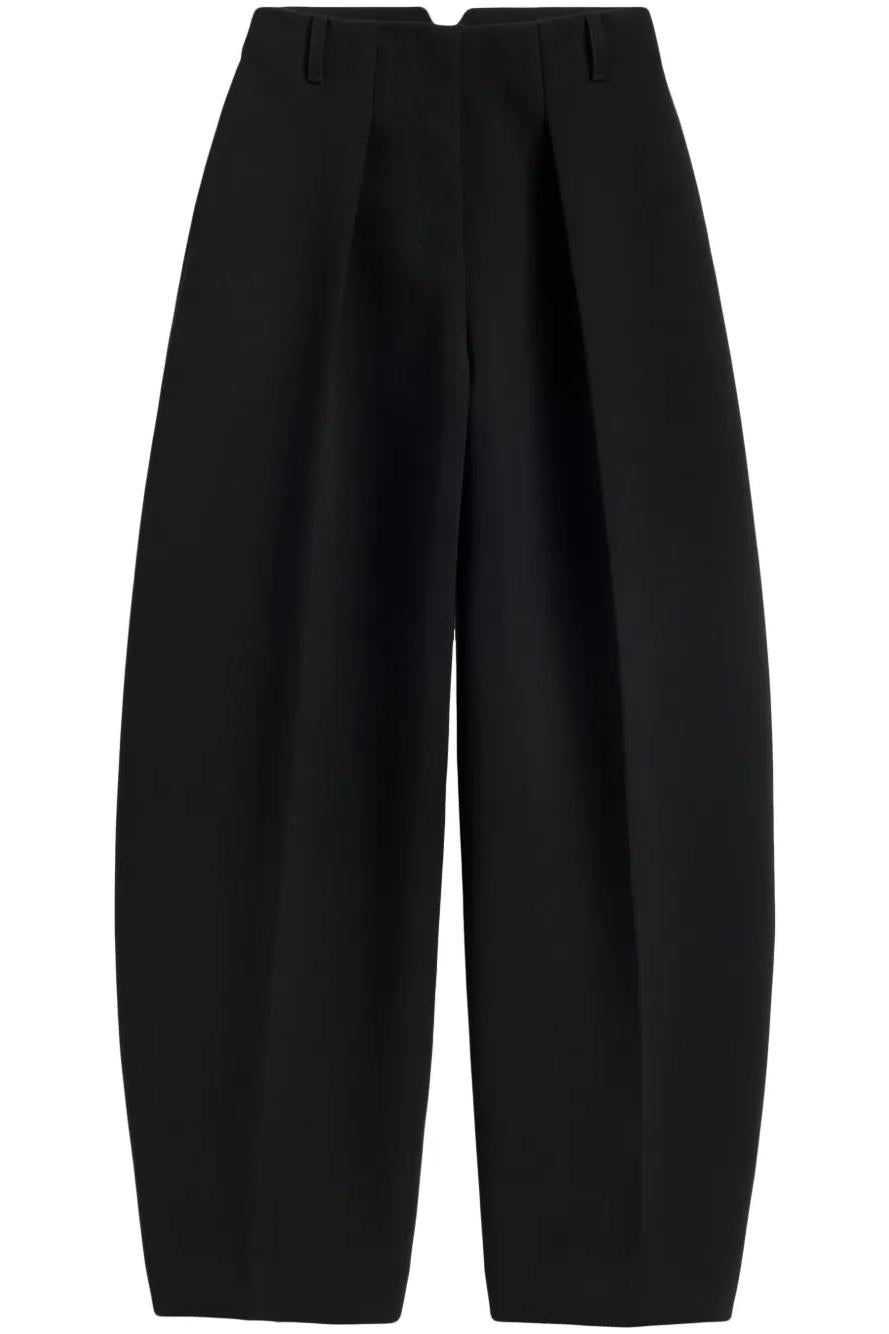 High Waisted Wide  Leg Trousers