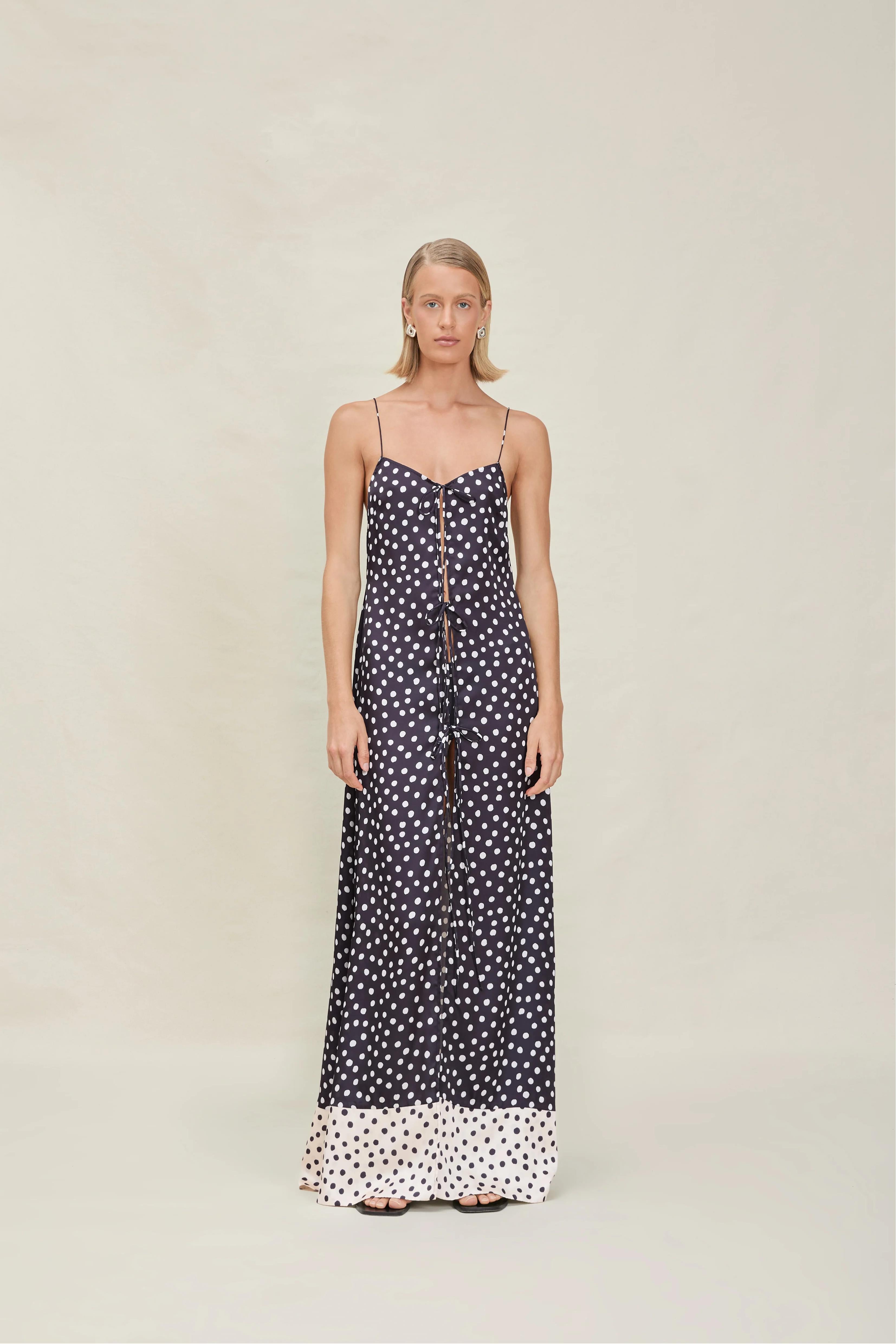 Polka Dot  Convertible Dress Set