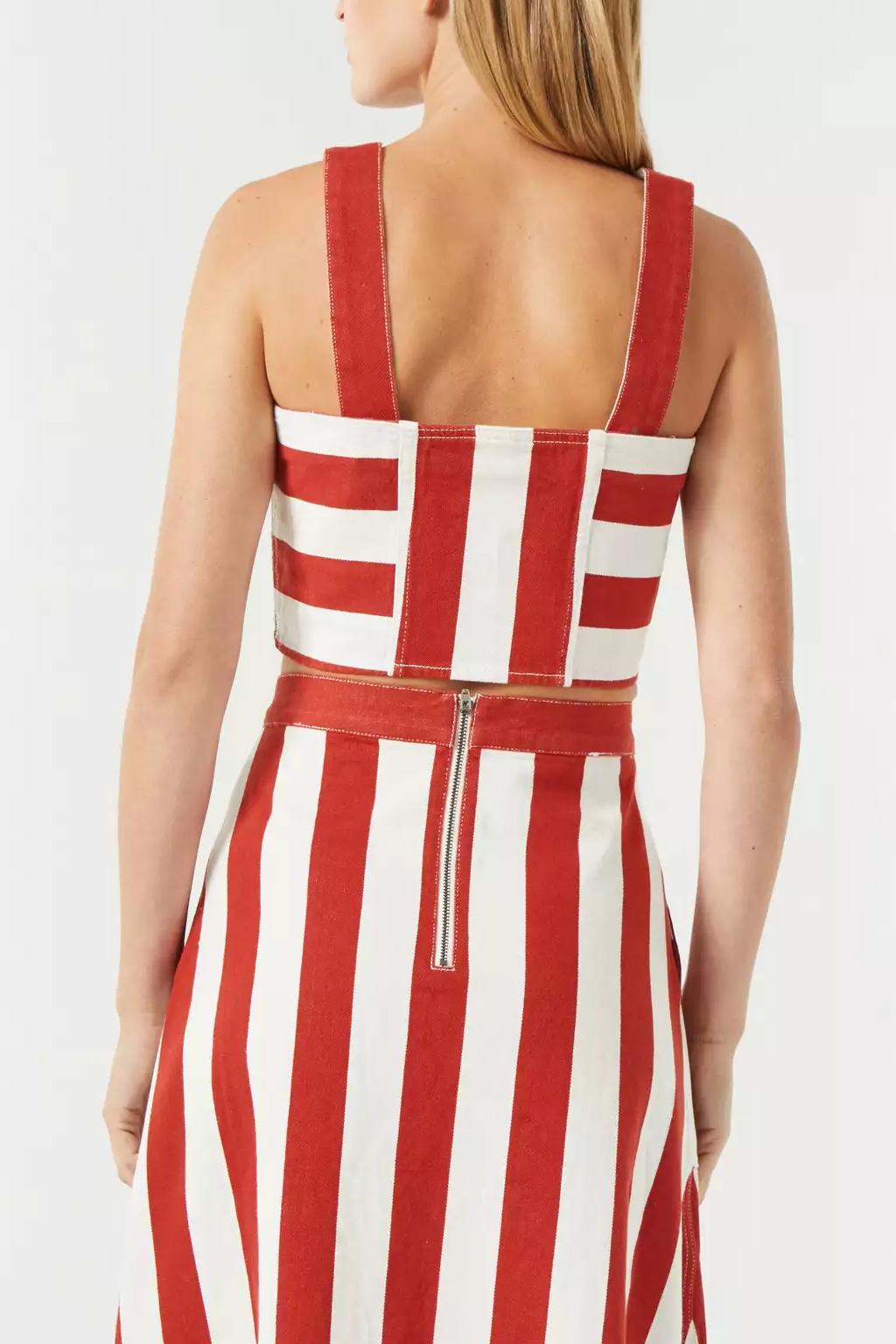 Brick Cabana Skirt Set