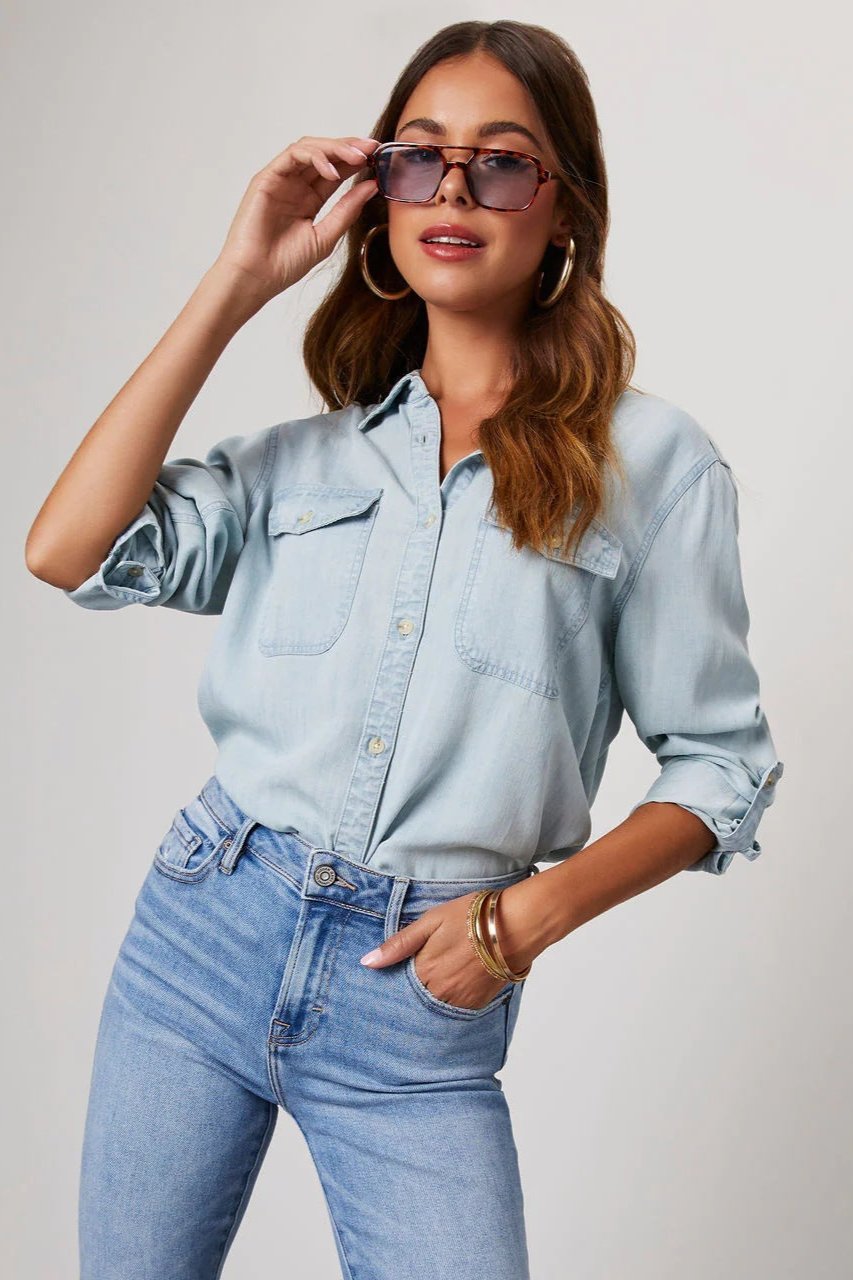 Camicia in denim Ashley