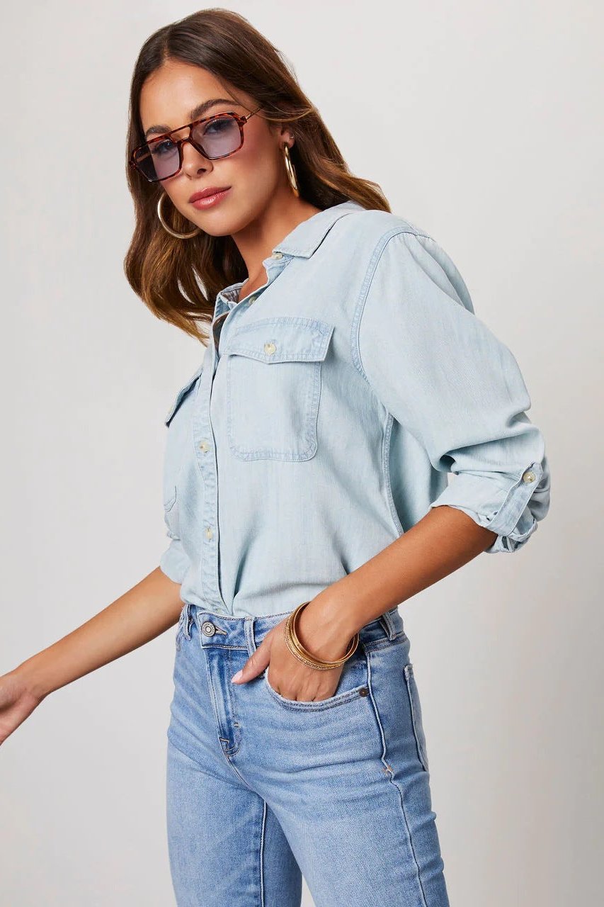 Camicia in denim Ashley