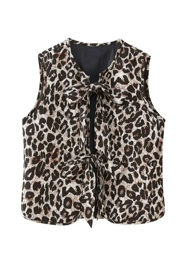 Leopard Waistcoat