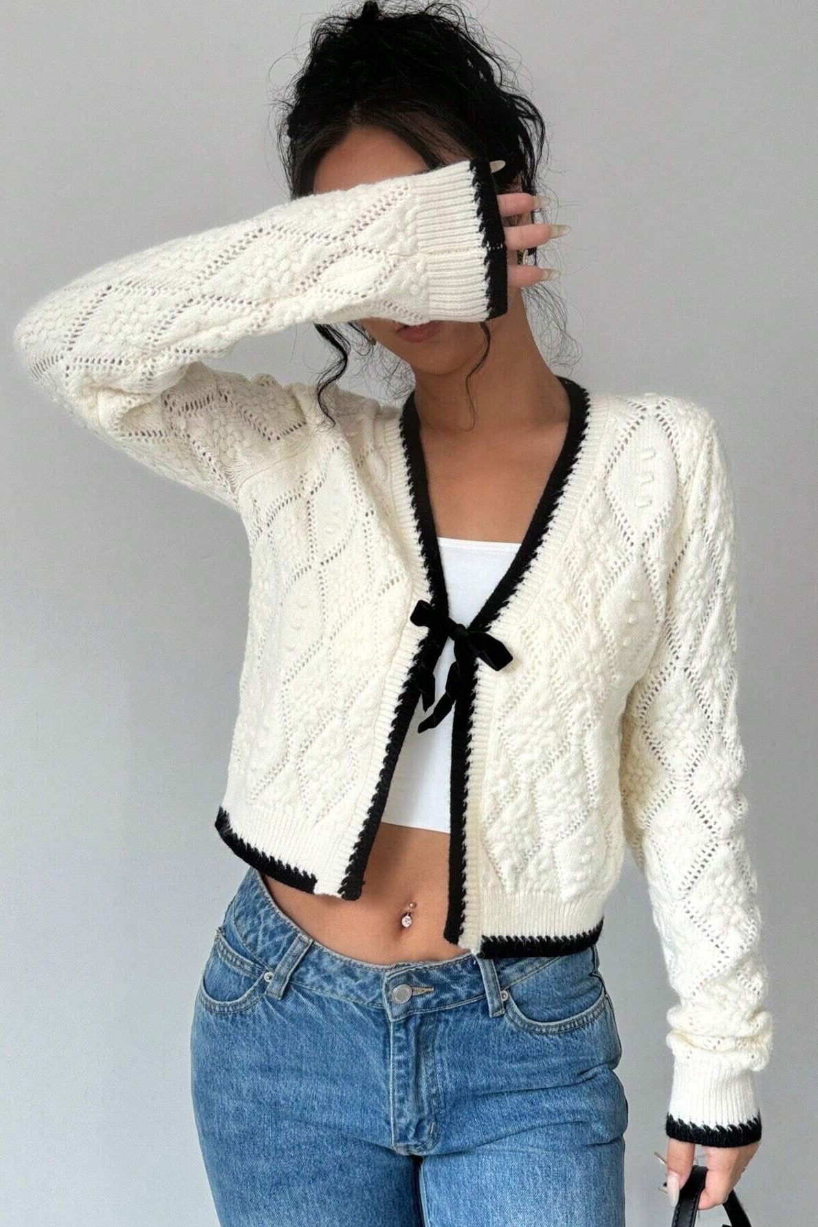 Sexy V-Neck Cardigan