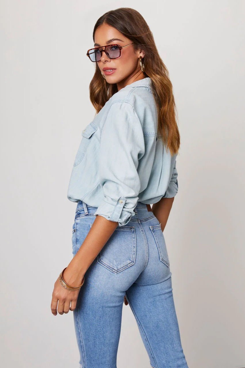 Camicia in denim Ashley