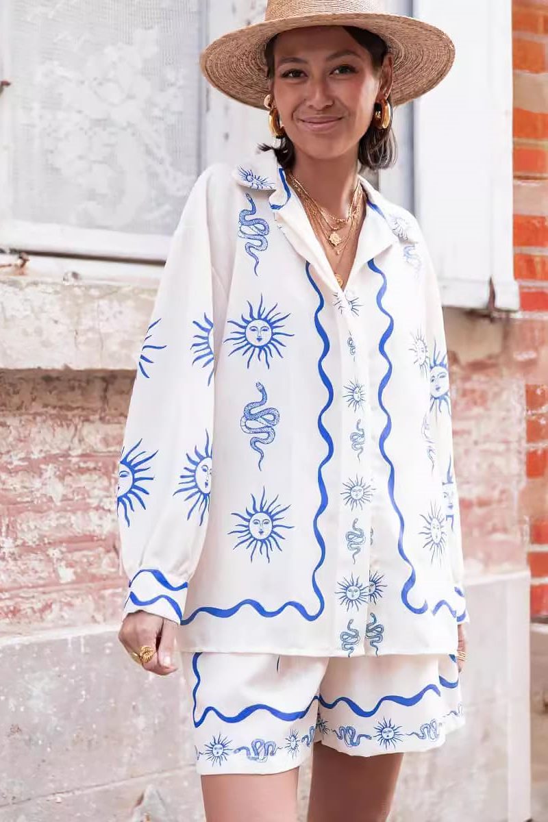 Ensemble short d'été Soleil