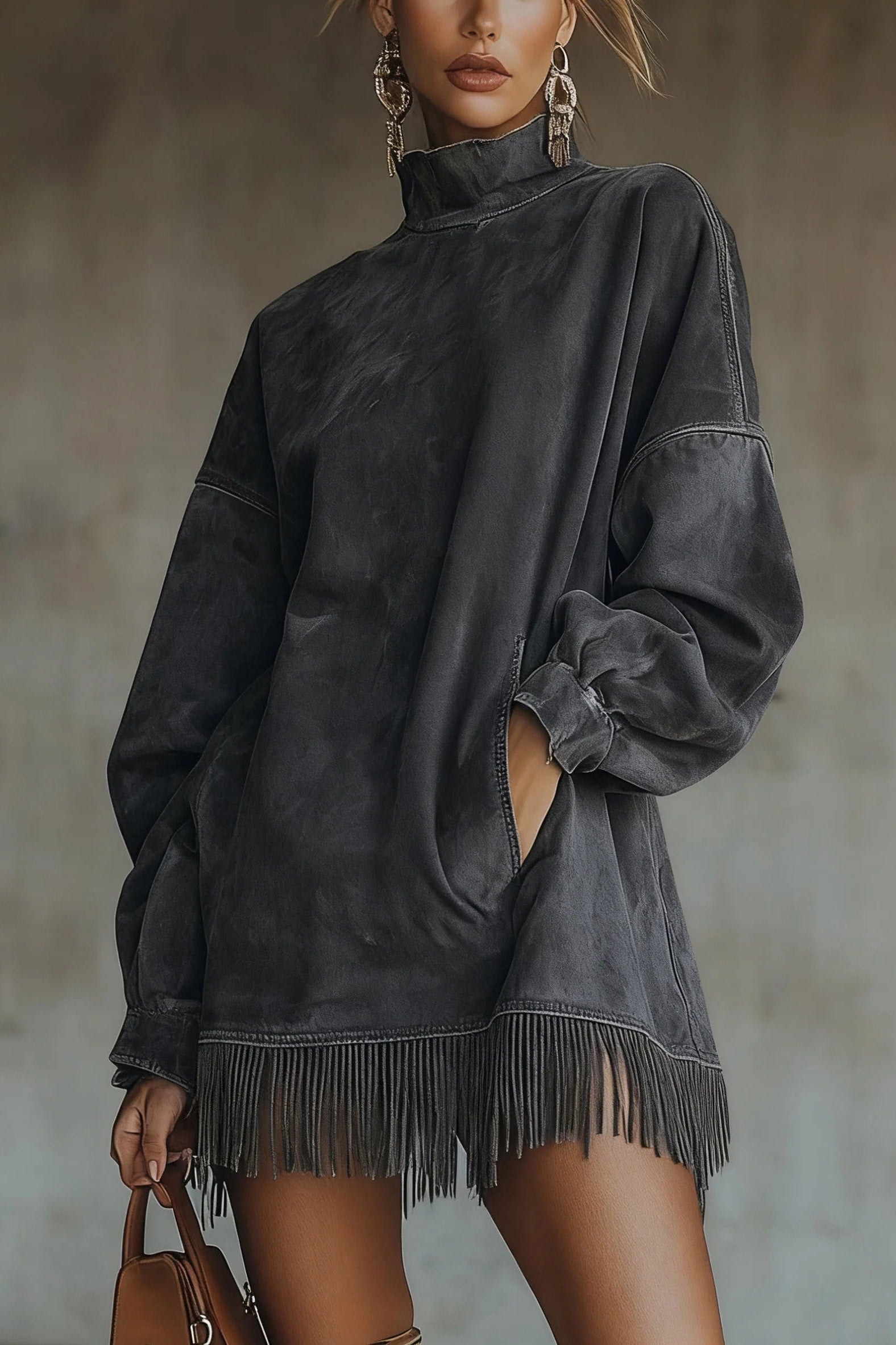 Lucinda Enaxlad Maxi Slip Klänning