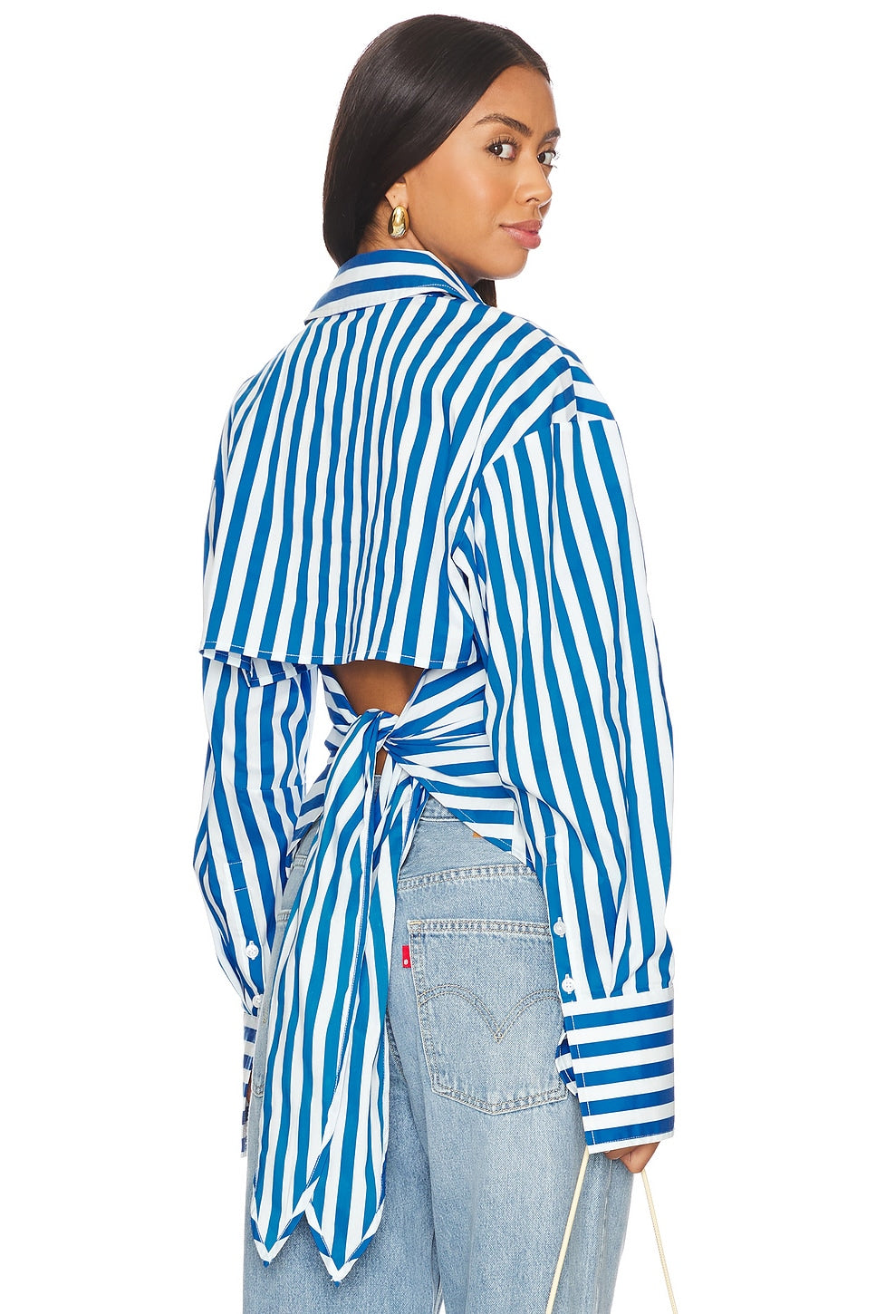 로치 버튼 업 셔츠