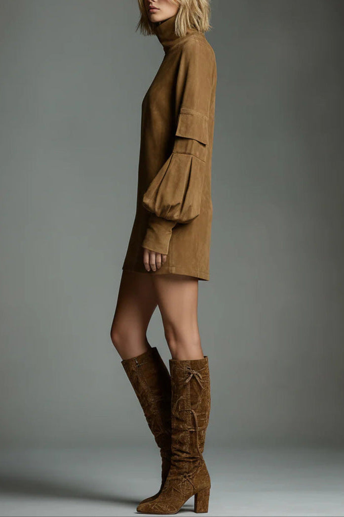 Grace Floral Appliqué Kortärmad midiklänning