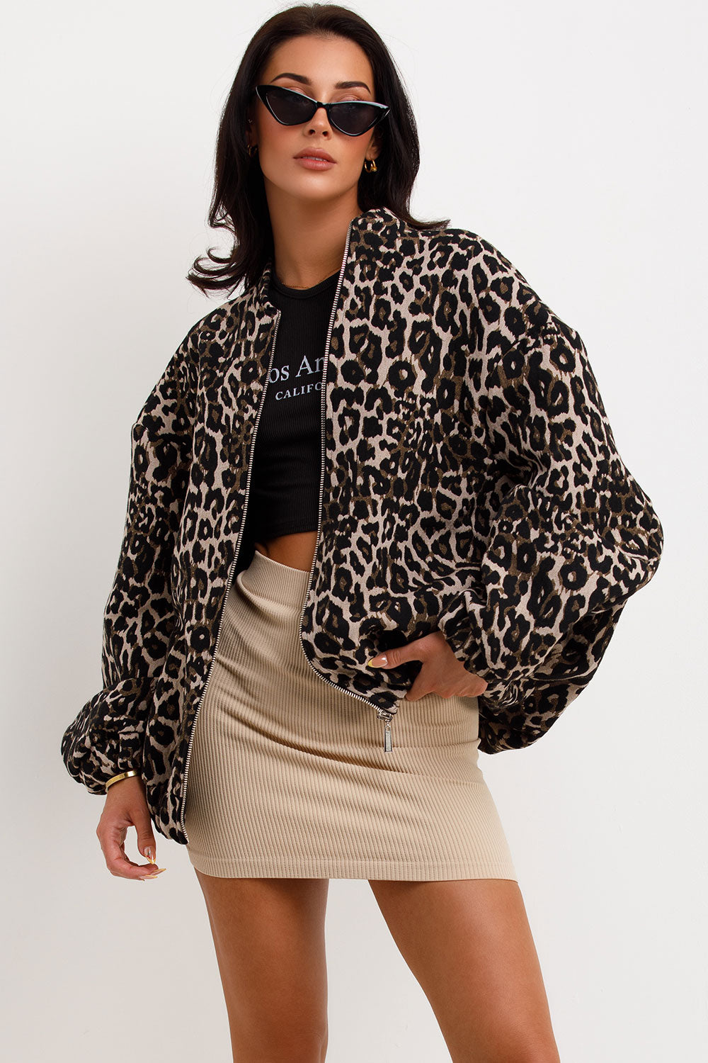 Retro Leopard Print Coat