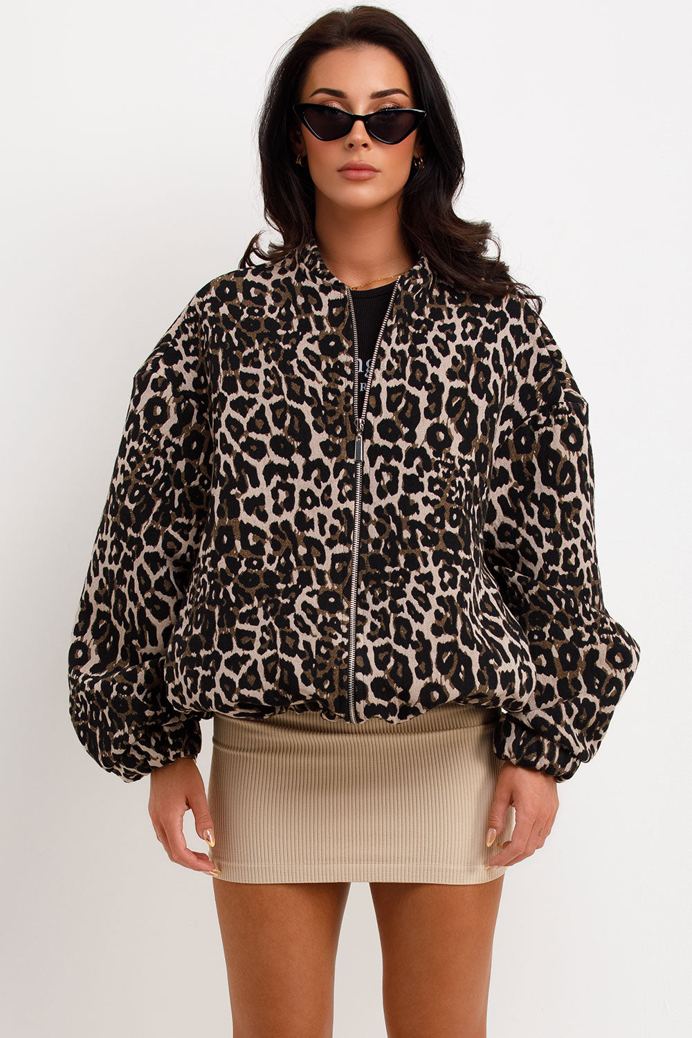 Retro Leopard Print Coat