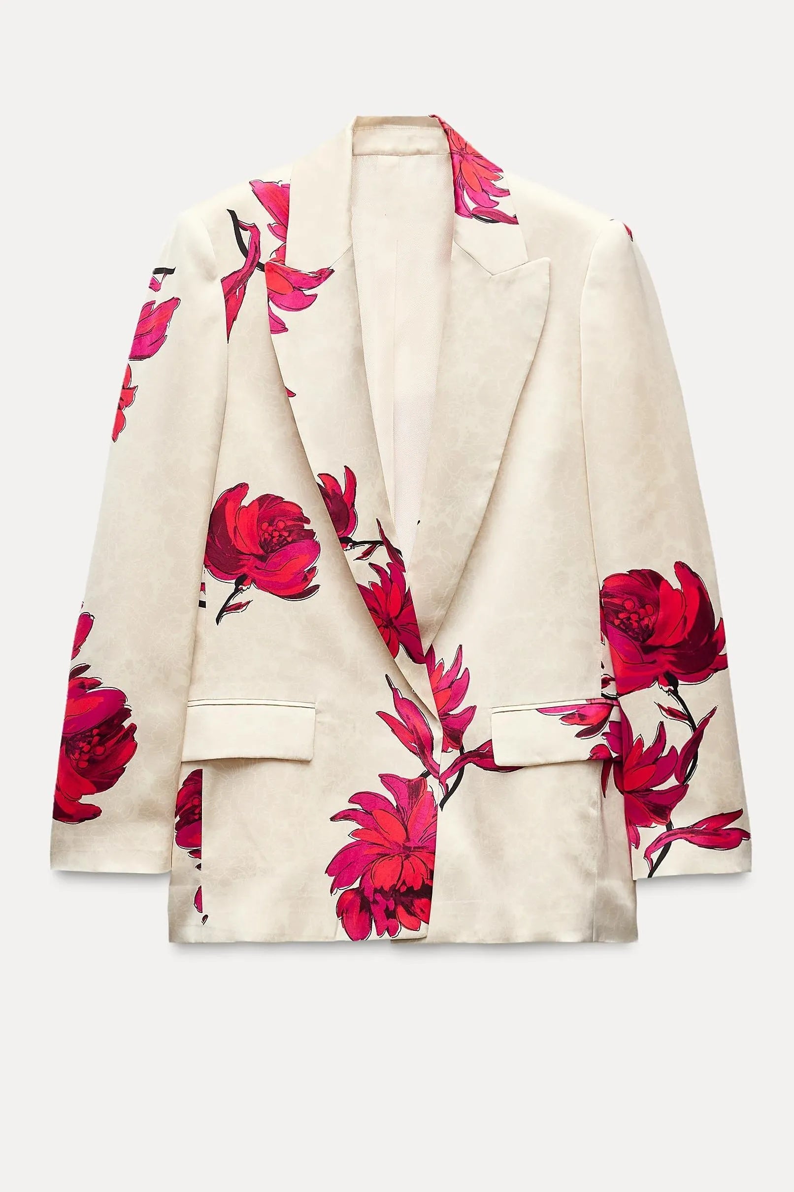 Nelly Printed Floral Blazer Set-Sunfere