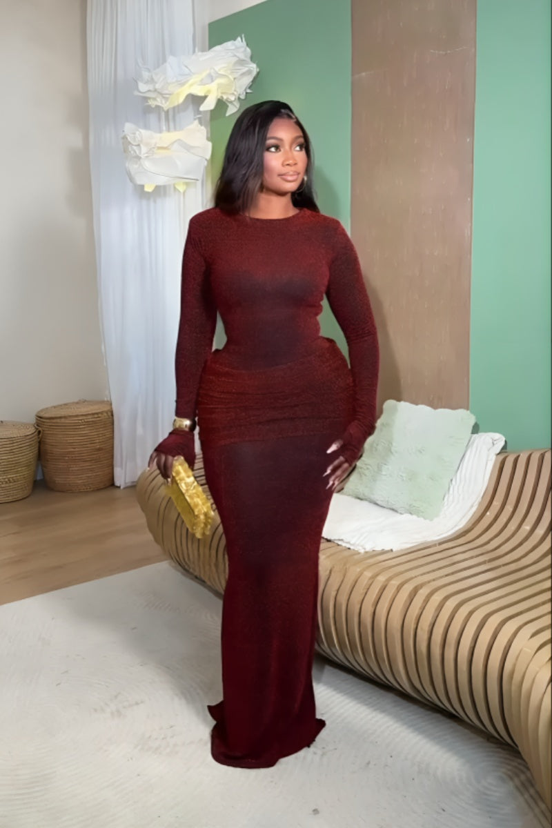 Sparkling Elegant Maxi Dress