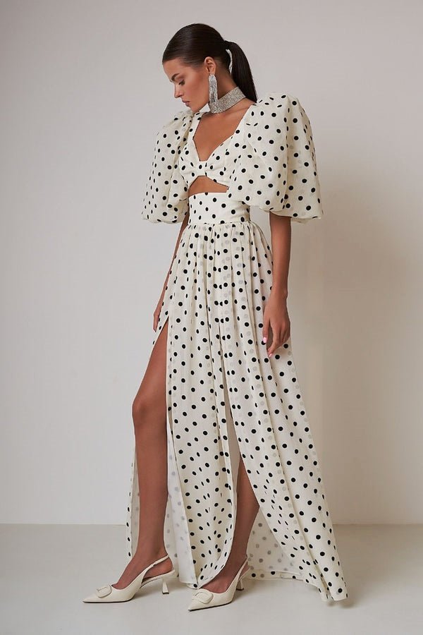 Ellie Polka Dot Skirt Set